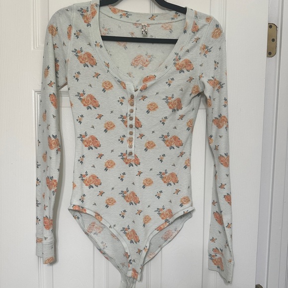 Free People Dylan Thermal Bodysuit - Size Small - Picture 3 of 8